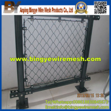 PVC Chain Link Fence (diamond wire mesh)